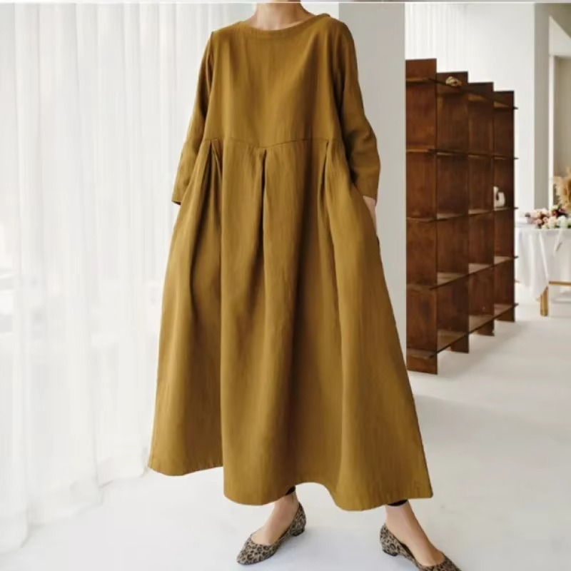 Julia Elegance™ – Long linen dress