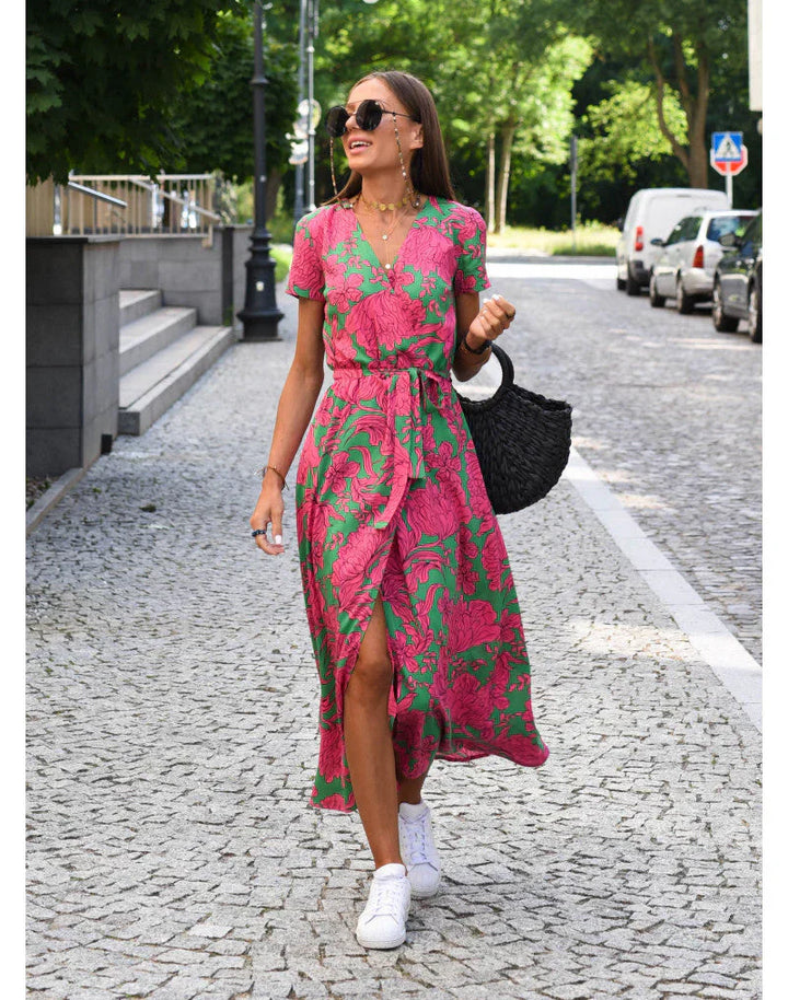Eva™ | Women’s Stylish V-neck Dress