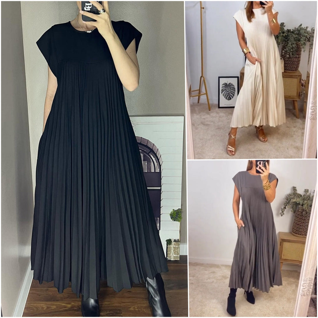Valeria  – Pleated Dress