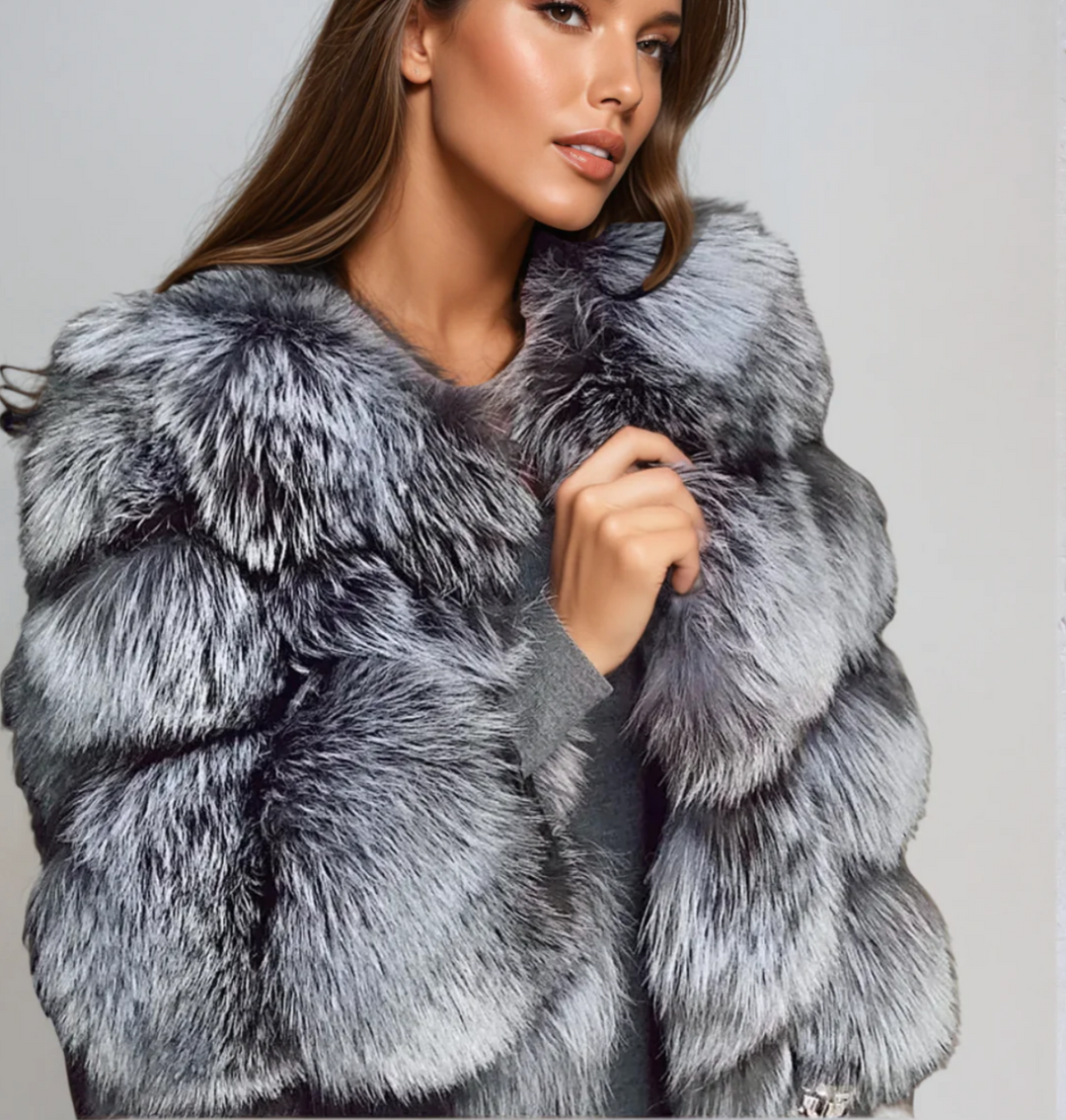 DACY™ | Stylish Faux Fur Coat