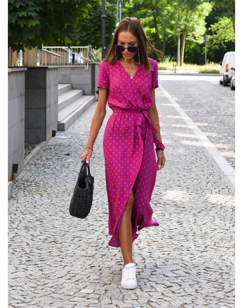 Eva™ | Women’s Stylish V-neck Dress