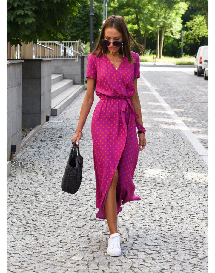 Eva™ | Women’s Stylish V-neck Dress