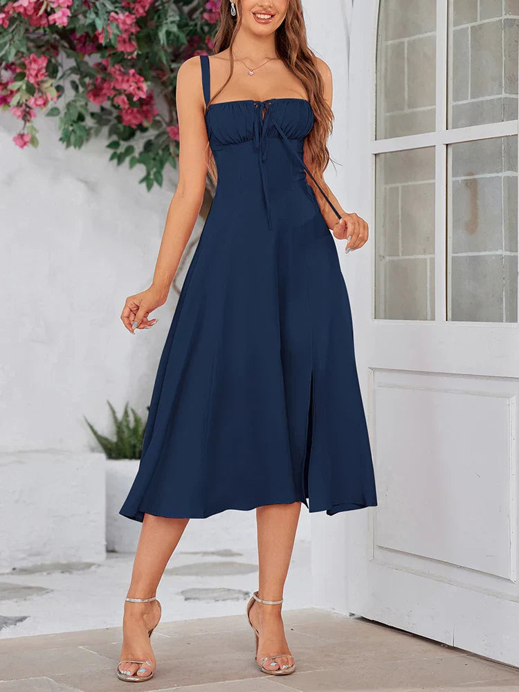 Harper™ | Lace-Up Dress