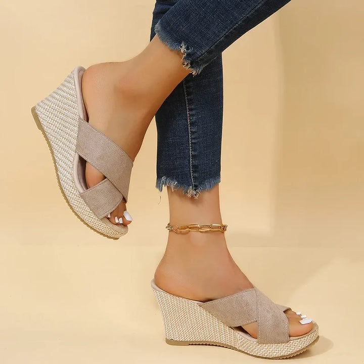 Jewel™ | Elegant Women's Wedge Sandals