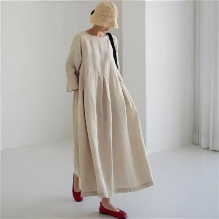 Julia Elegance™ – Long linen dress