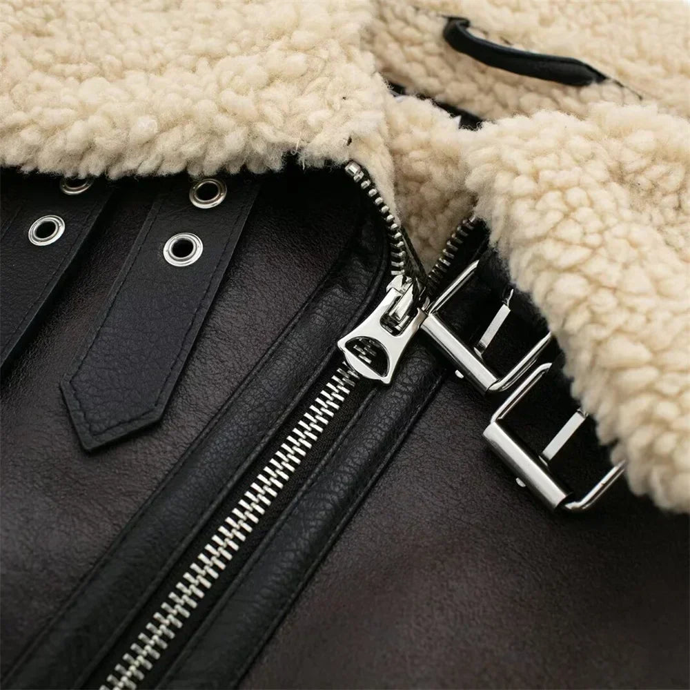Pepijn™ | Fashionable leather jacket for women