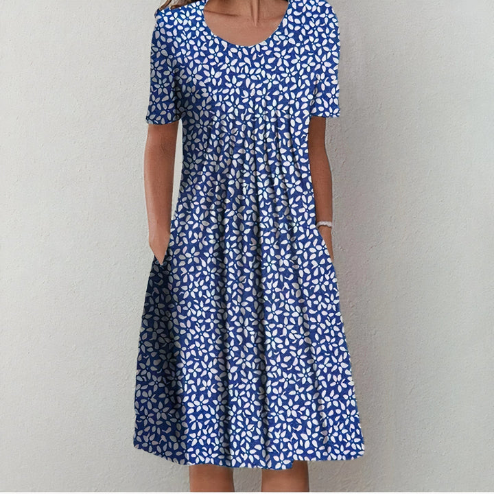 Sabine™ | Flattering Floral Dress