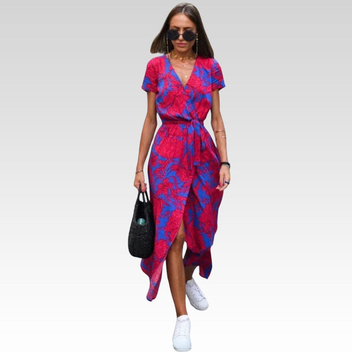 Eva™ | Women’s Stylish V-neck Dress