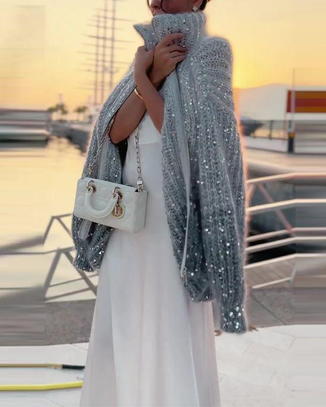 Everleigh | Luxurious Knitted Sweater with Elegant Glitters