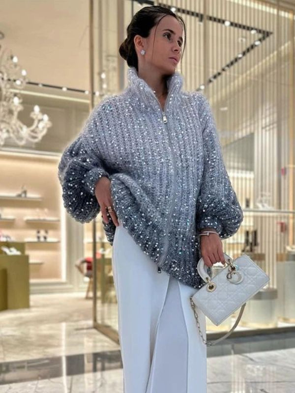 Everleigh | Luxurious Knitted Sweater with Elegant Glitters