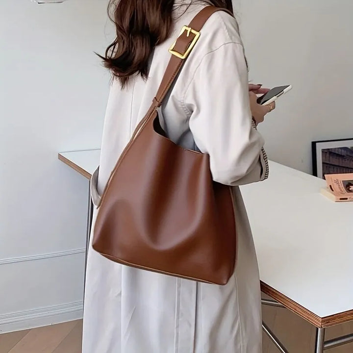 Harper™ - Elegant leather shoulder bag