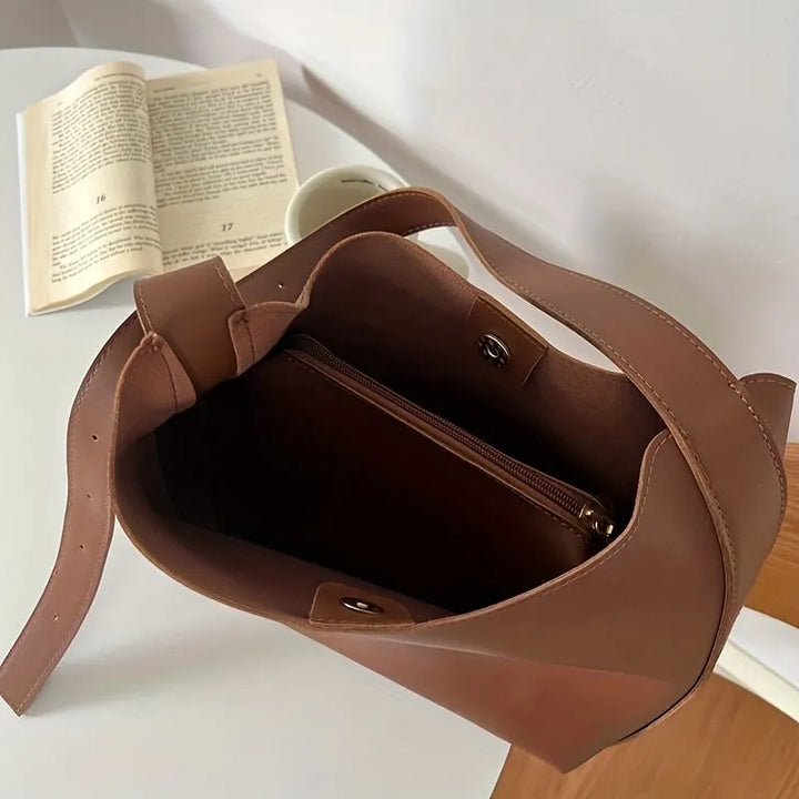 Harper™ - Elegant leather shoulder bag