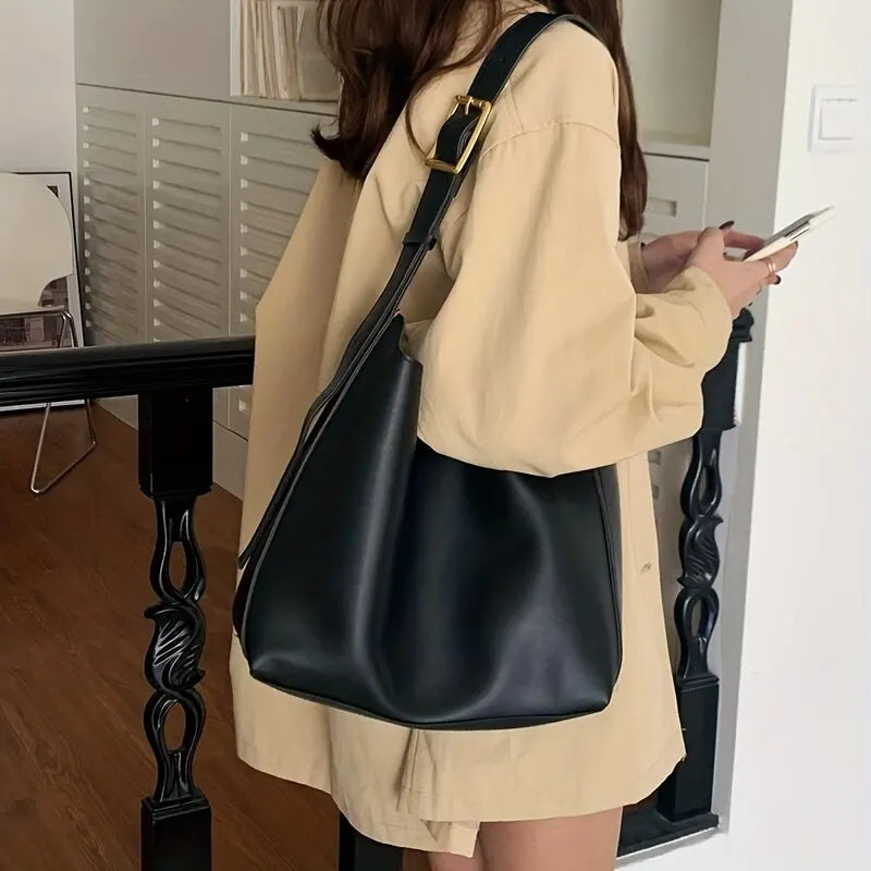 Harper™ - Elegant leather shoulder bag