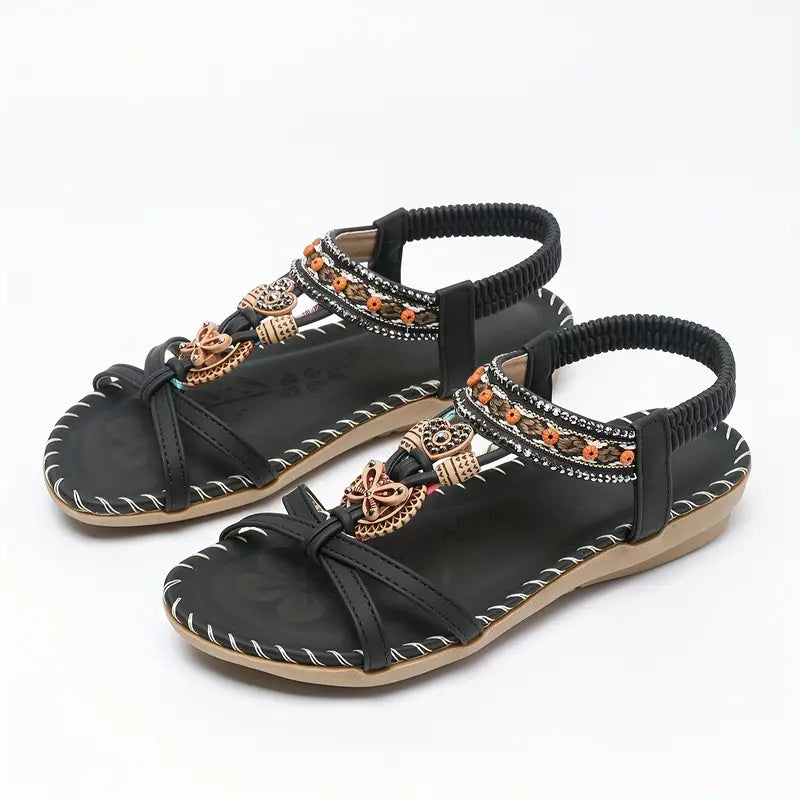 Kyra | Butterfly Flat Sandals