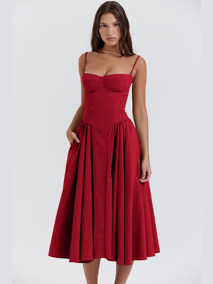 Chloe | Waist Shaper Sundress