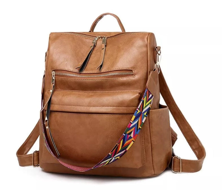 Elisa™ | Elegant Leather Backpack