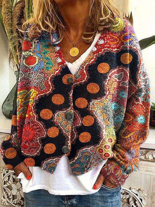 Zaria | Colorful, Comfortable Knitted Sweater