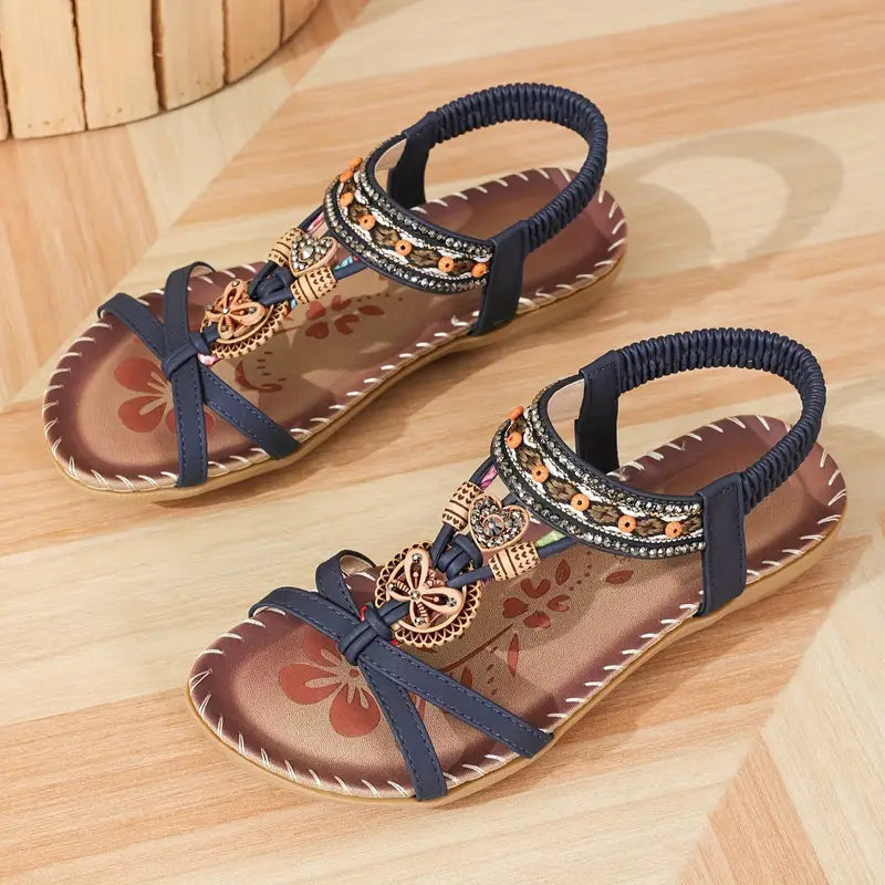 Kyra | Butterfly Flat Sandals