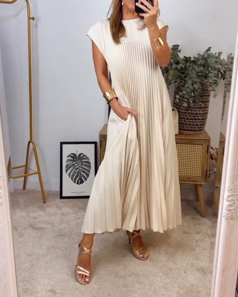 Valeria  – Pleated Dress