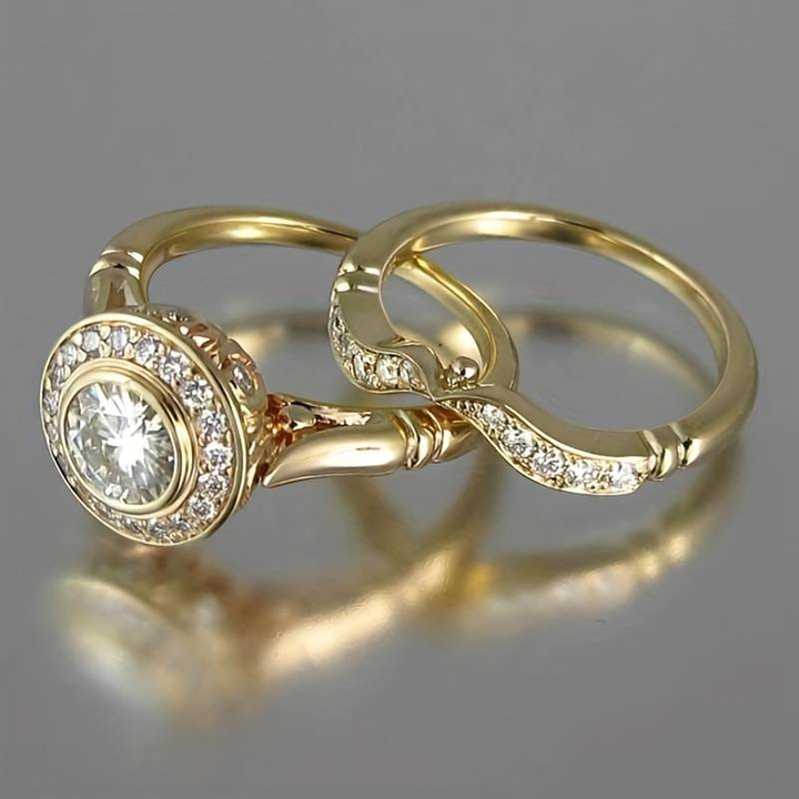 Angelique™ | Vintage Ring with Zirconia