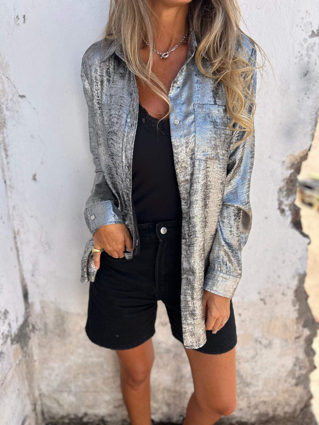 Zella™ | Chic Shimmer Shirt