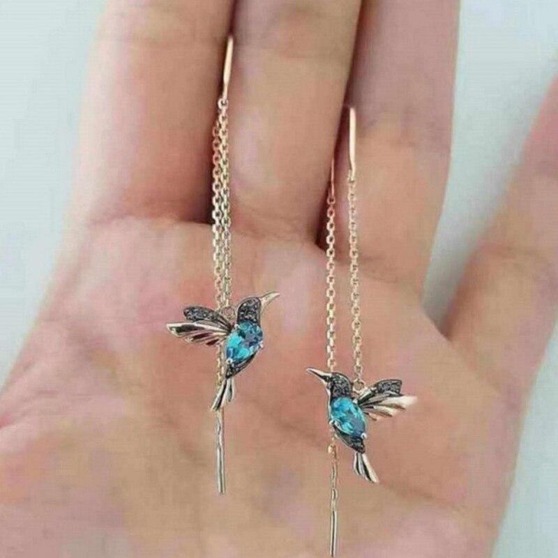 Lucy™ | Hummingbird Design Earrings