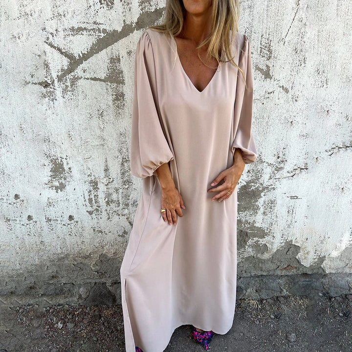 Lily™ | Long Boho Dress with Pockets