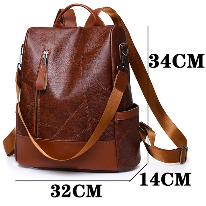 Martina™ | Stylish Women's Leather Backpack