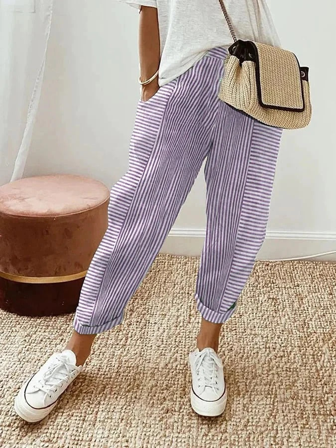 Klara™ | Striped trousers