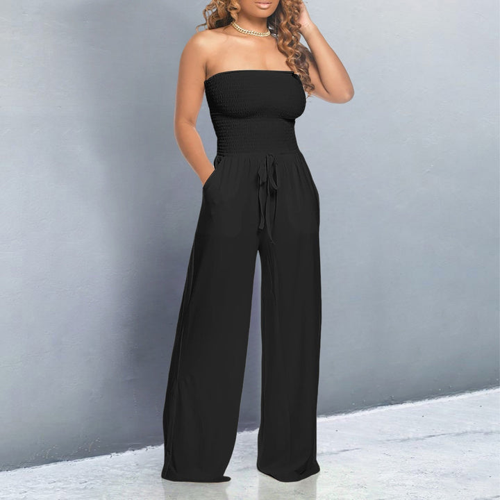 Sophia™ | Trendy Off-Shoulder Jumpsuit