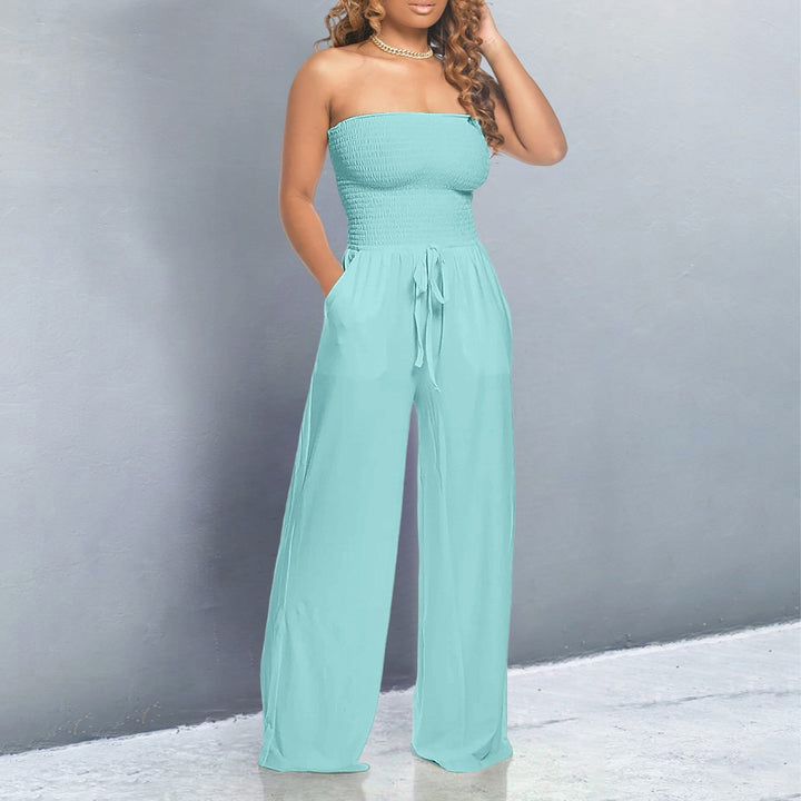 Sophia™ | Trendy Off-Shoulder Jumpsuit