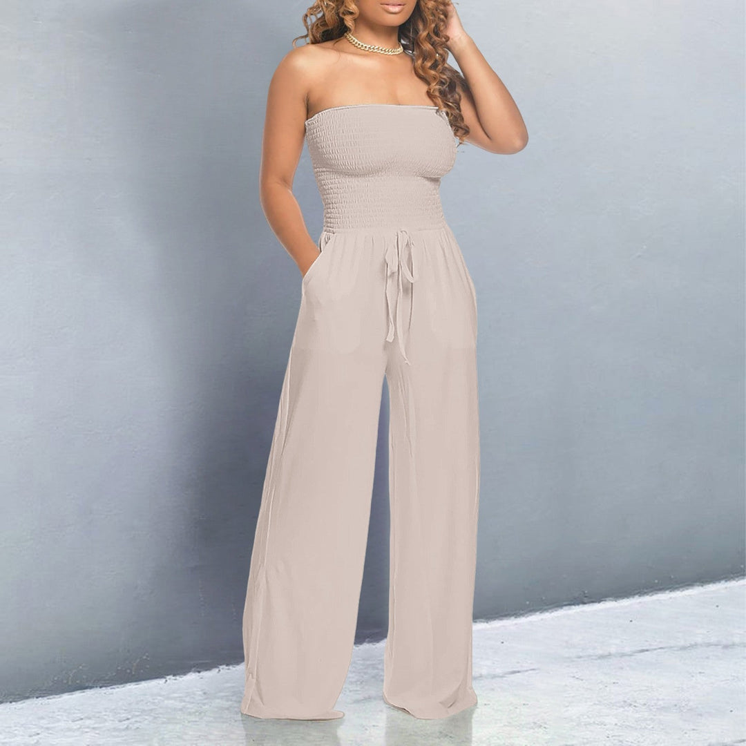 Sophia™ | Trendy Off-Shoulder Jumpsuit