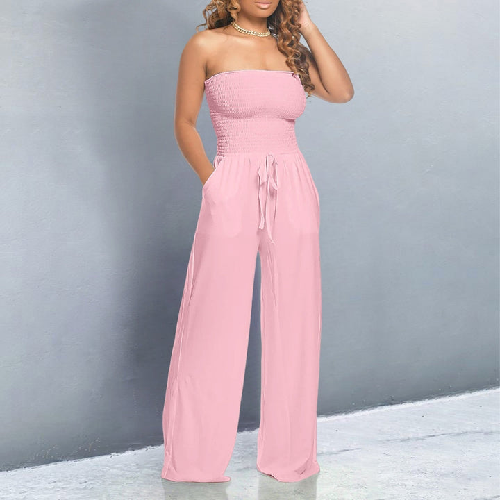 Sophia™ | Trendy Off-Shoulder Jumpsuit