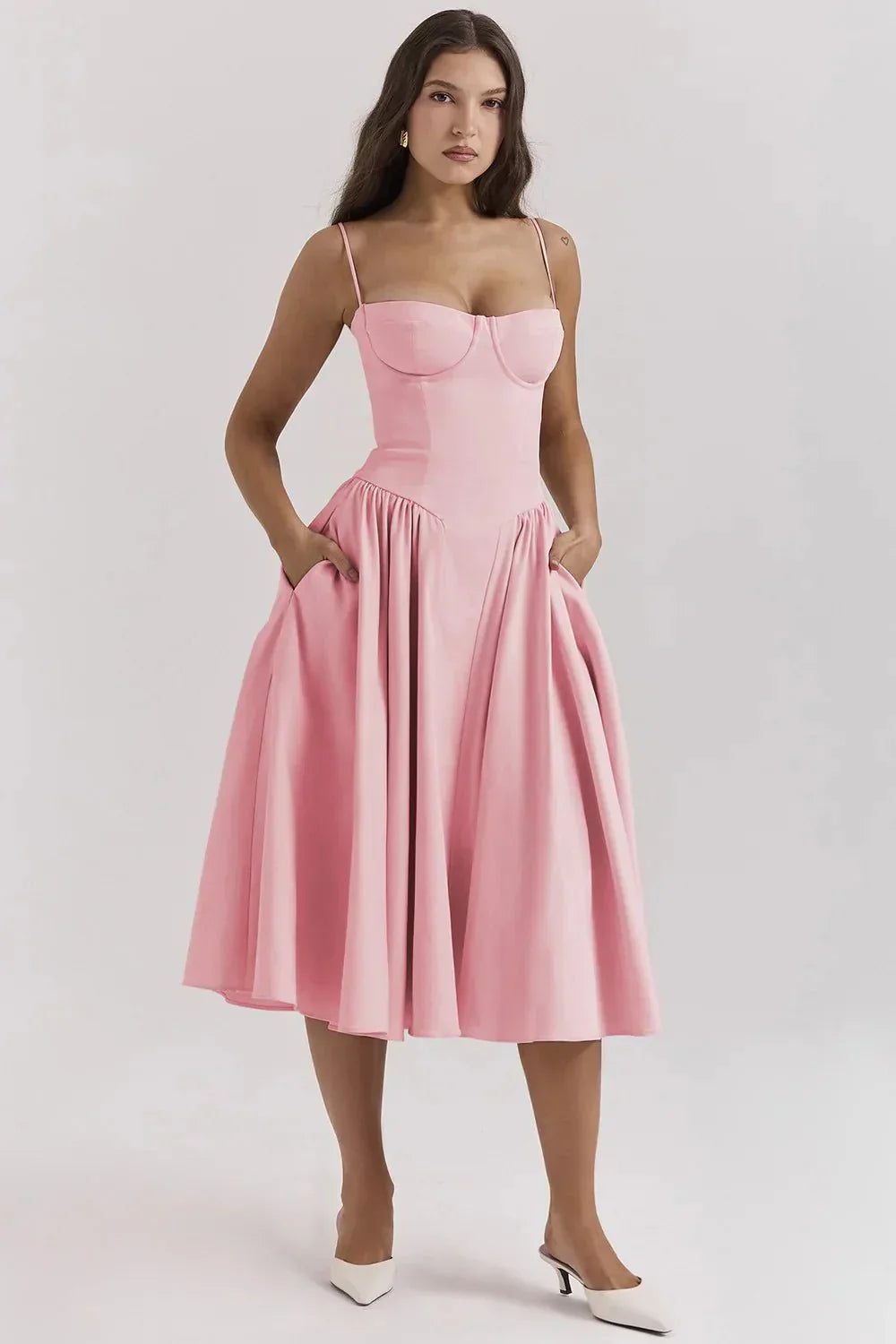 Chloe | Waist Shaper Sundress