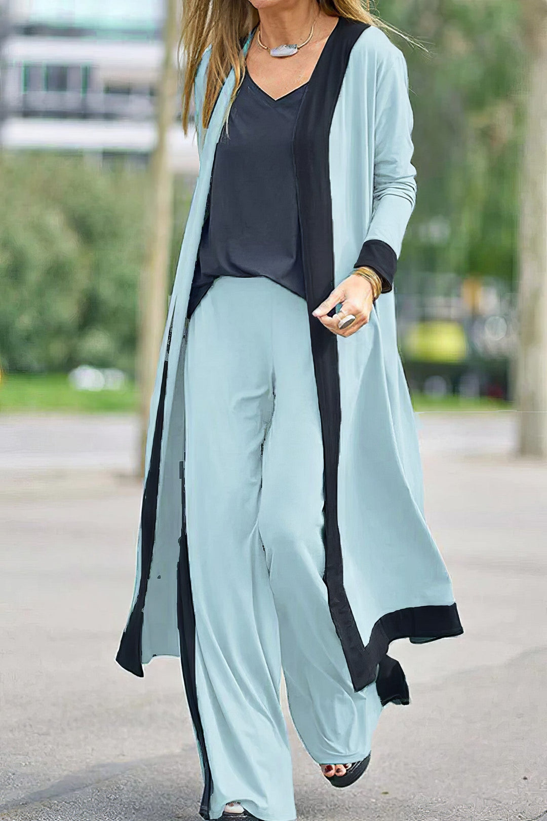 Sandra™ | Top & Wide-Leg Pants
