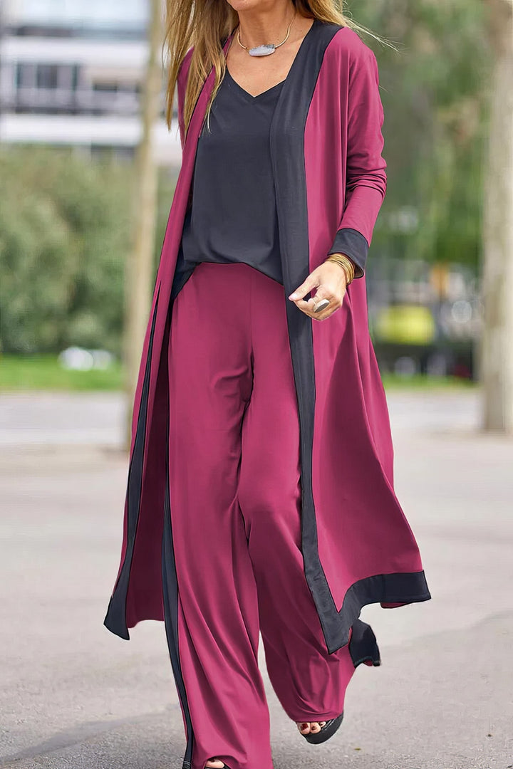 Sandra™ | Top & Wide-Leg Pants