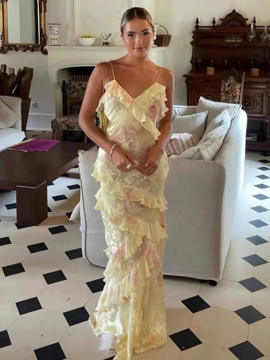 Cassi | Charming Ruffle Dress